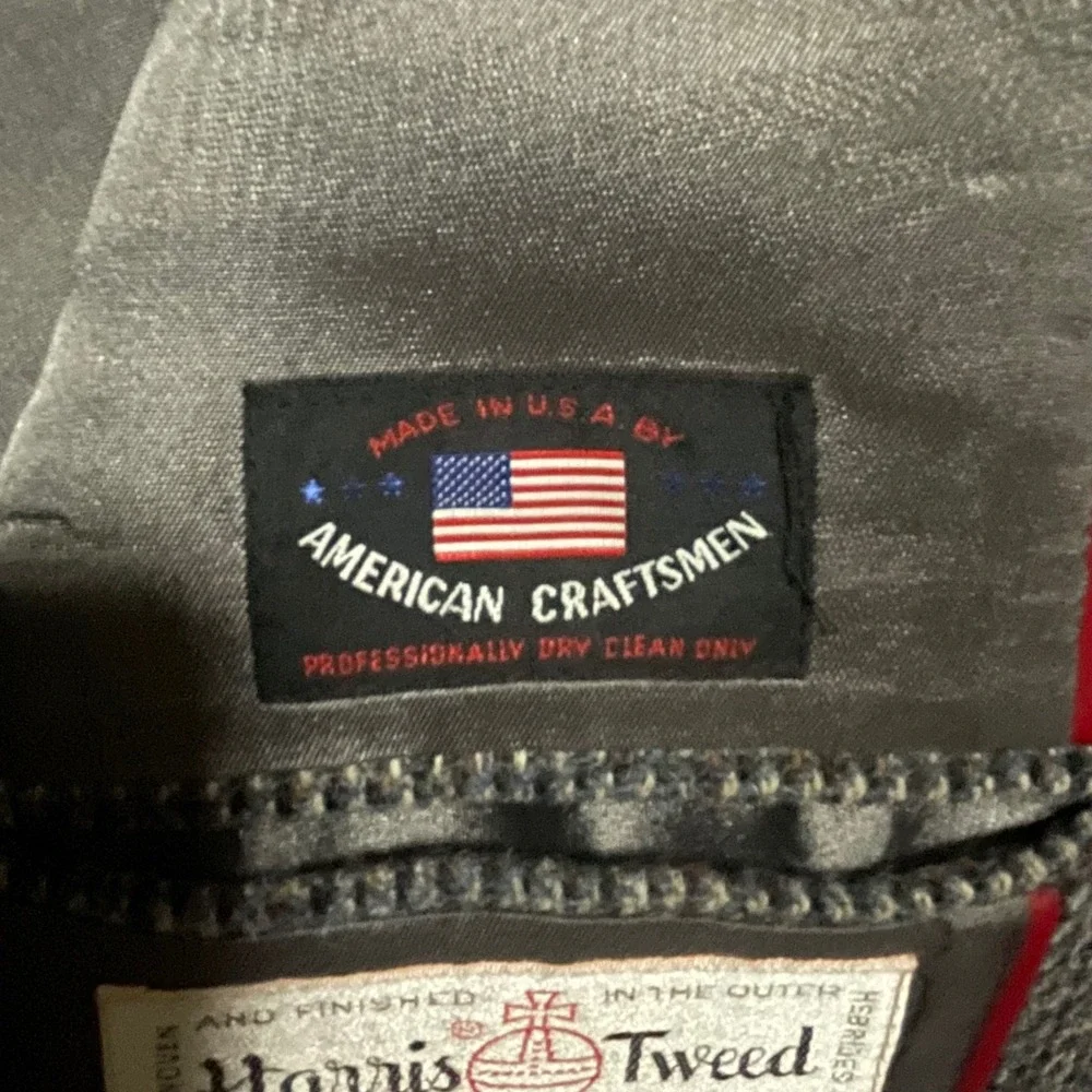 Mens‎ Yorkshire Imperial Quiksilver Tweed Harris Tweed Wool Blazer Jacket 42 Reg
